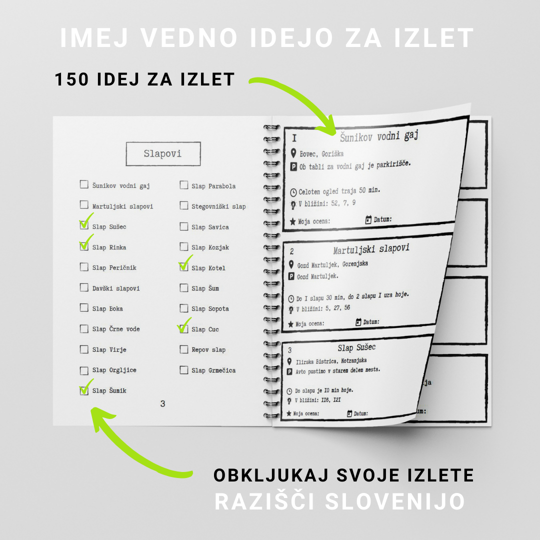 Darilni paket Izleti